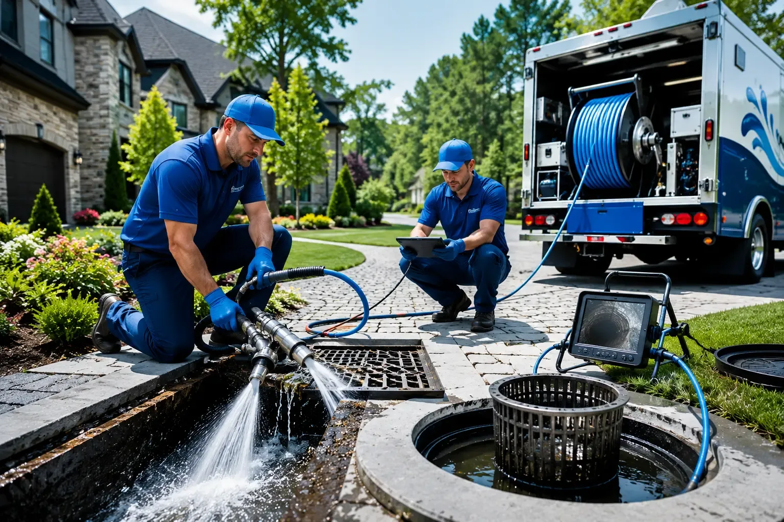 Local outdoor drain cleaning professionals in Forest Junction, WI